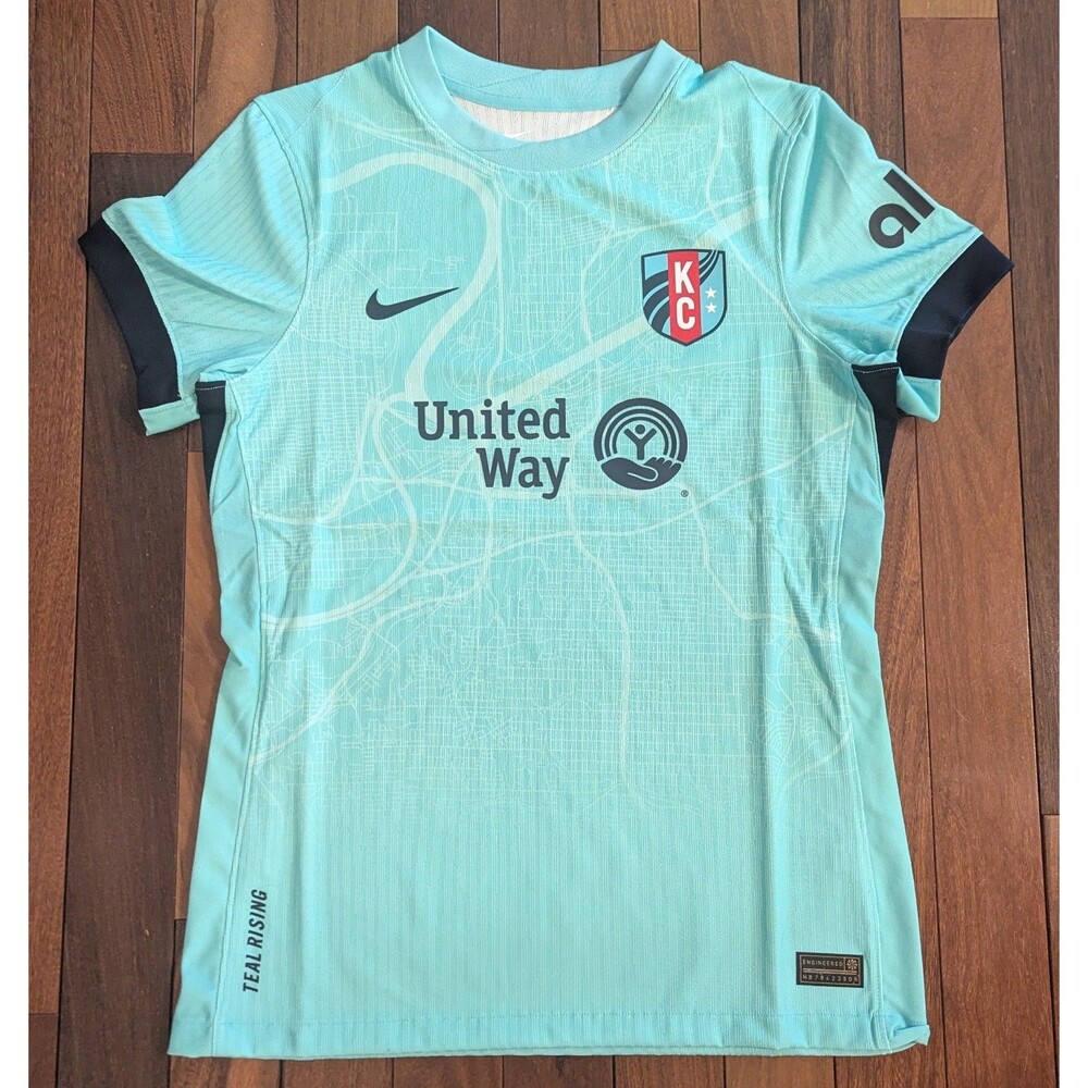 Nike Kansas City KC Current 2025 Away Jersey Drifit Adv Player Fit Women's Small